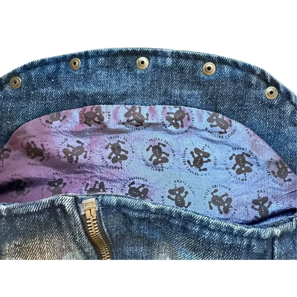 Wooflink Y2K Dog Denim Jacket, Sz:5